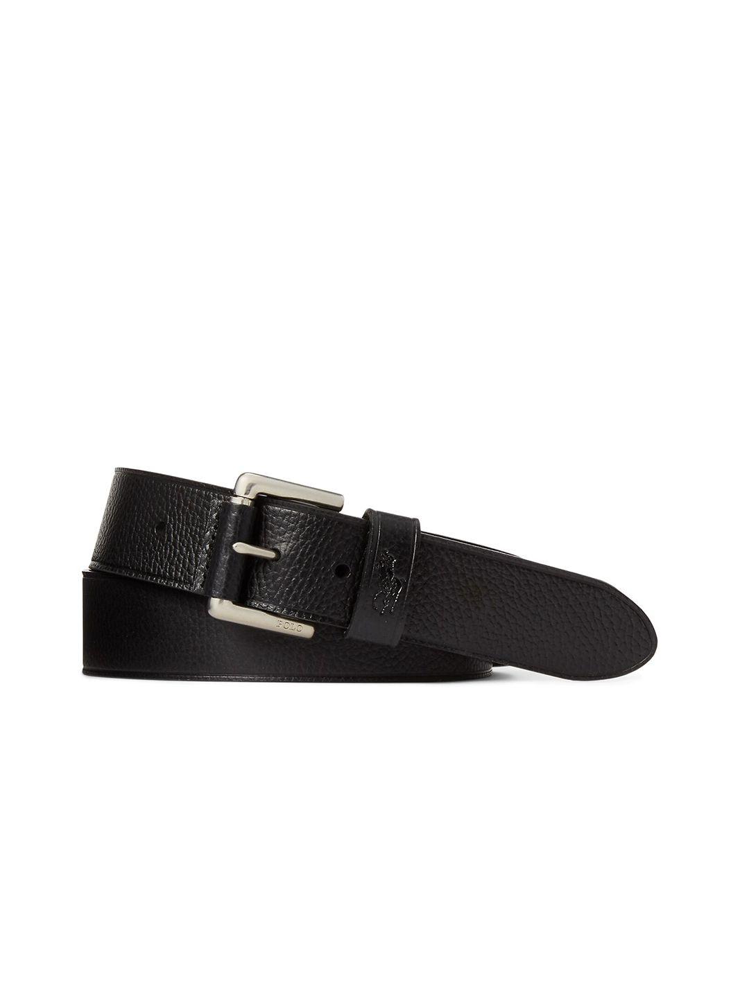 polo ralph lauren men textured leather belt