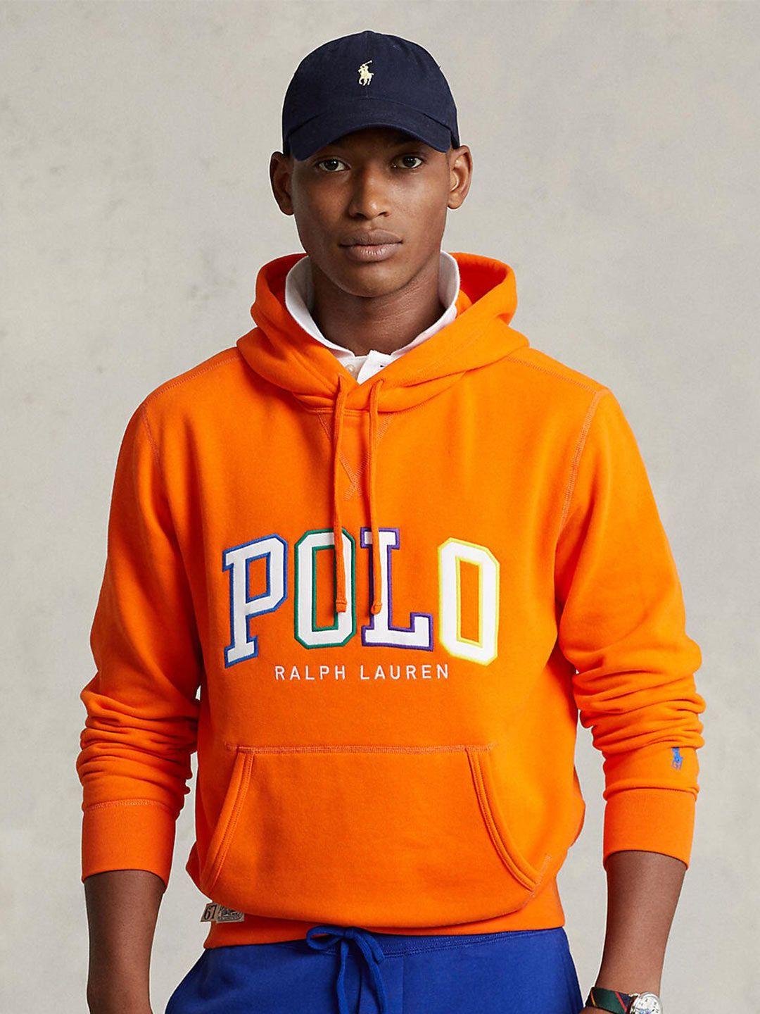 polo ralph lauren printed hooded sweatshirt