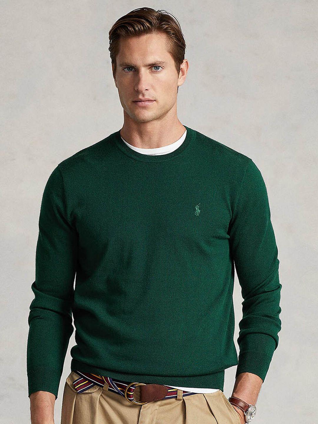 polo ralph lauren slim fit pure woollen pullover