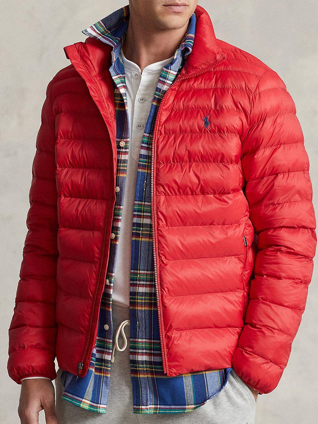 polo ralph lauren stand collar puffer jacket