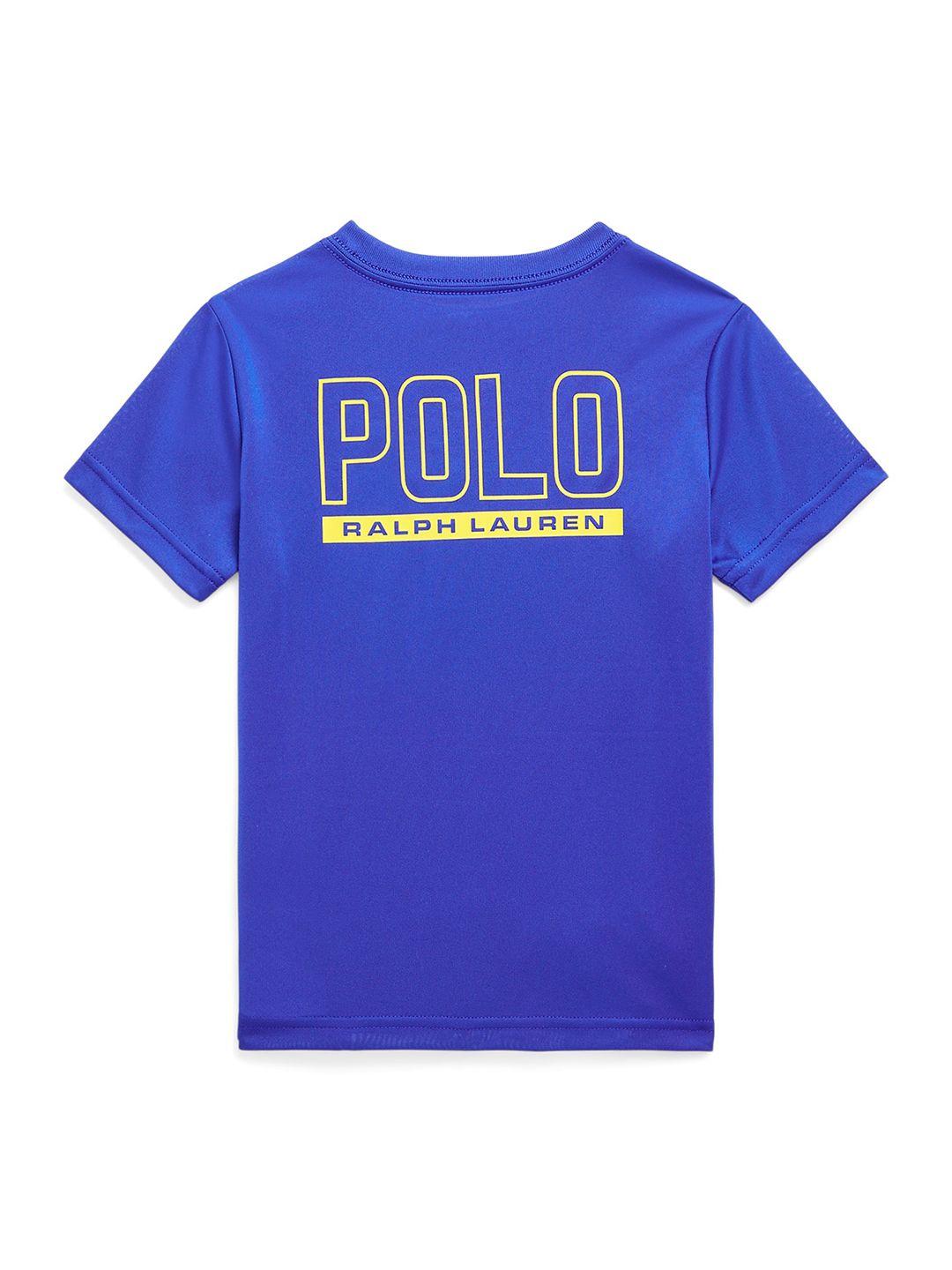 polo ralph lauren typography printed t-shirt