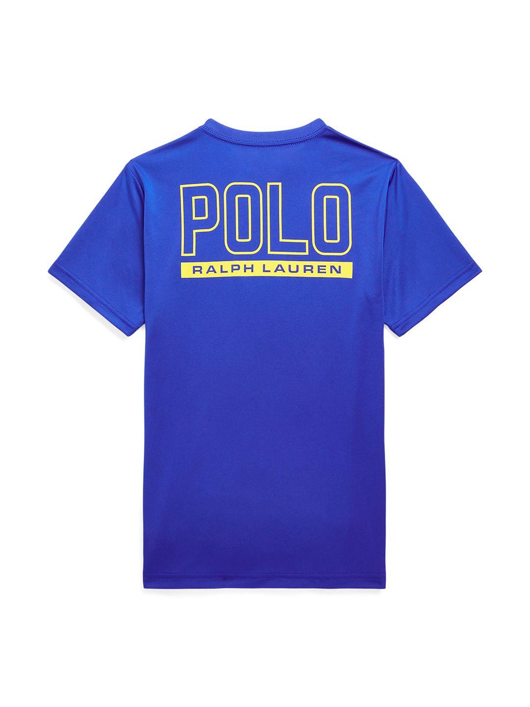 polo ralph lauren typography printed t-shirt