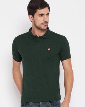 polo t-shirt with applique