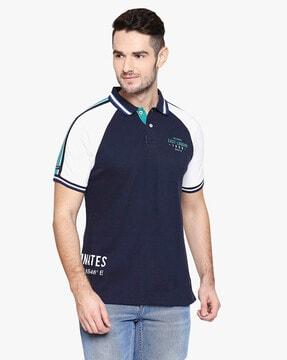 polo t-shirt with branding