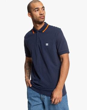 polo t-shirt with branding