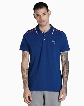 polo t-shirt with contrast tipping