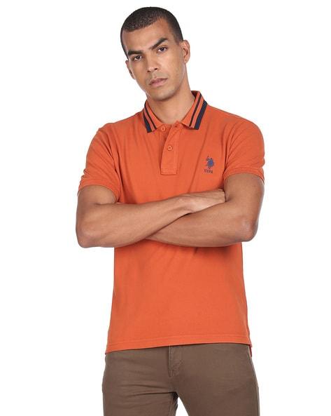 polo t-shirt with embroidery