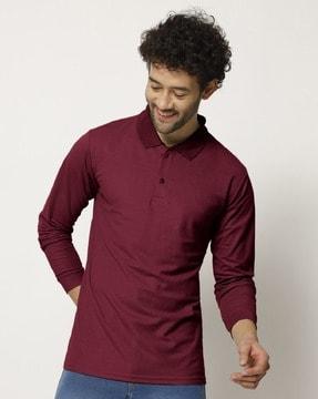 polo t-shirt with full sleeves