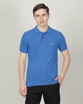 polo t-shirt with patch pocket