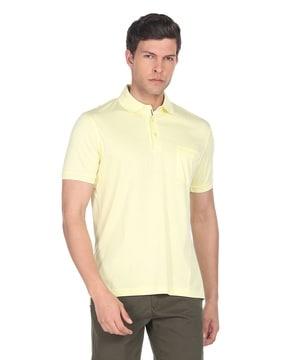 polo t-shirt with patch pocket