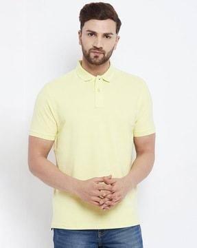 polo t-shirt with patch pocket