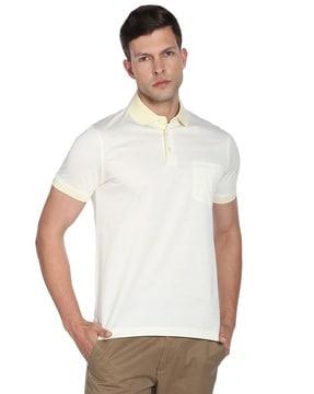 polo t-shirt with patch pocket