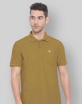 polo t-shirt with patch pocket