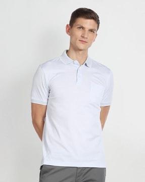 polo t-shirt with patch pocket