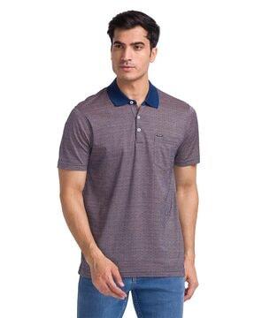 polo t-shirt with patch pocket