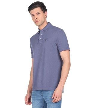 polo t-shirt with placement logo