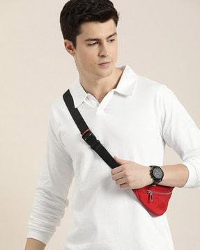polo t-shirt with short placket