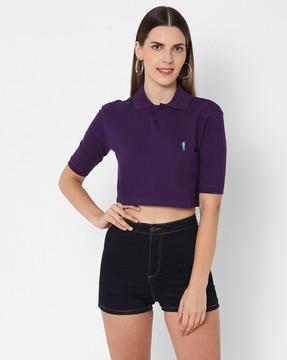 polo t-shirt with short sleeves