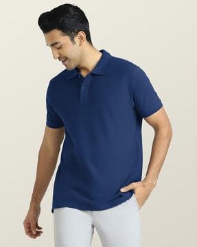 polo t-shirt with short sleeves