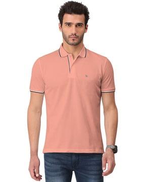 polo t-shirt with short sleeves