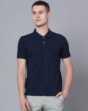 polo t-shirt with short sleeves