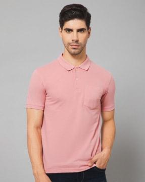 polo t-shirt with short sleeves