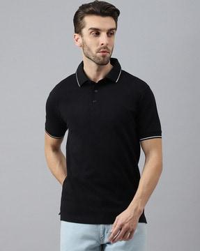 polo t-shirt with short sleeves