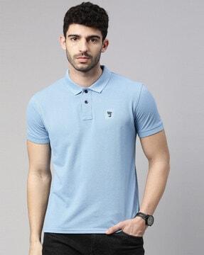 polo t-shirt with short sleeves