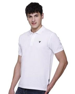 polo t-shirt with short sleeves