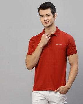 polo t-shirt with short sleeves