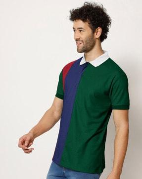 polo t-shirt with short sleeves