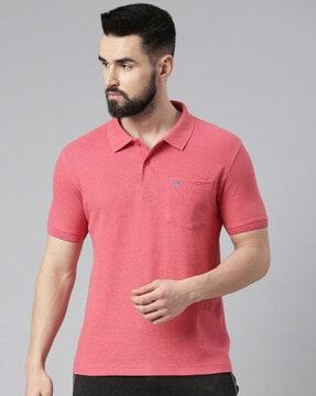 polo t-shirt with short sleeves