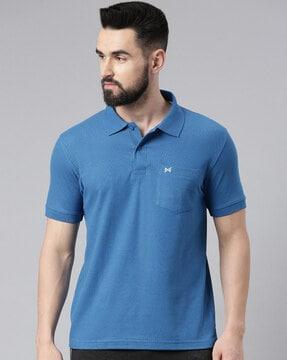 polo t-shirt with short sleeves