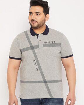 polo t-shirt with short sleeves