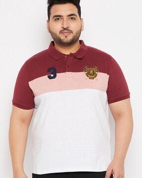 polo t-shirt with short sleeves