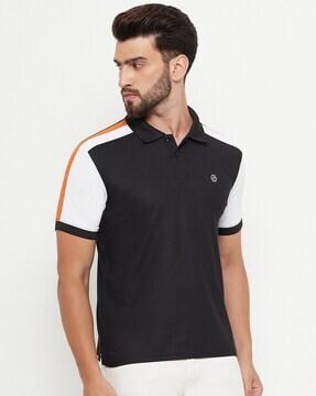 polo t-shirt with short sleeves