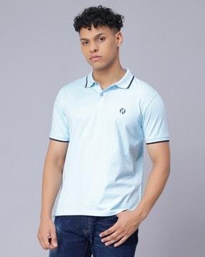 polo t-shirt with short sleeves