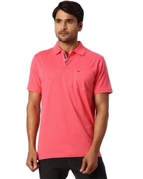 polo t-shirt with short sleeves