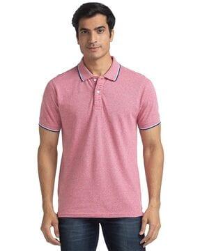 polo t-shirt with short sleeves