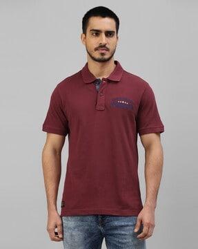 polo t-shirt with short sleeves