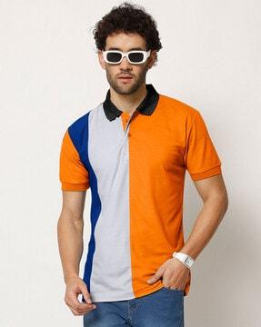 polo t-shirt with short sleeves