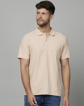 polo t-shirt with short sleeves