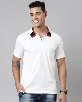 polo t-shirt with short sleeves