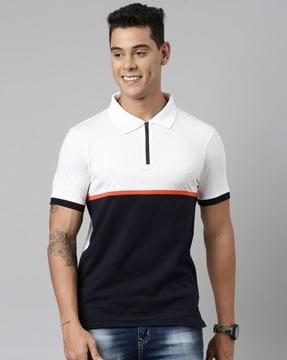 polo t-shirt with short sleeves