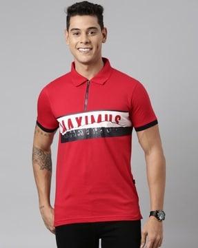 polo t-shirt with short sleeves