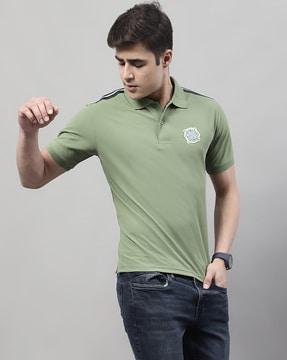 polo t-shirt with short sleeves