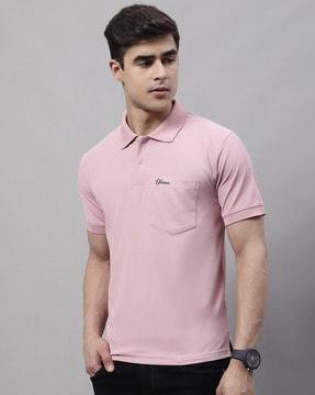 polo t-shirt with short sleeves