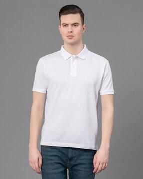 polo t-shirt with short sleeves