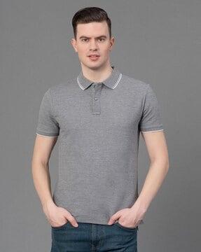 polo t-shirt with short sleeves