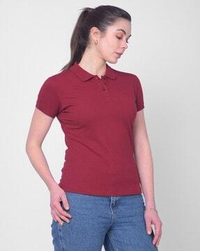 polo t-shirt with short sleeves